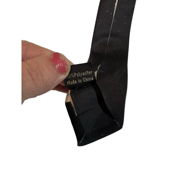 Lunar Landing Space Astronaut Moon Novelty Necktie Polyester Three Rooker - Picture 8 of 8